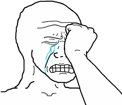 beaten wojak