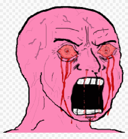 crashing wojak