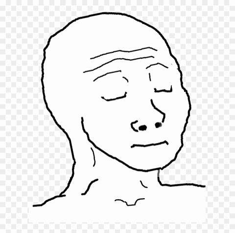 Enlightened wojak — the reader who checks the methodology