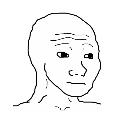 thinking wojak